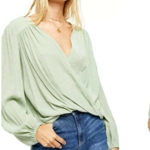 Free People Wrap Top
